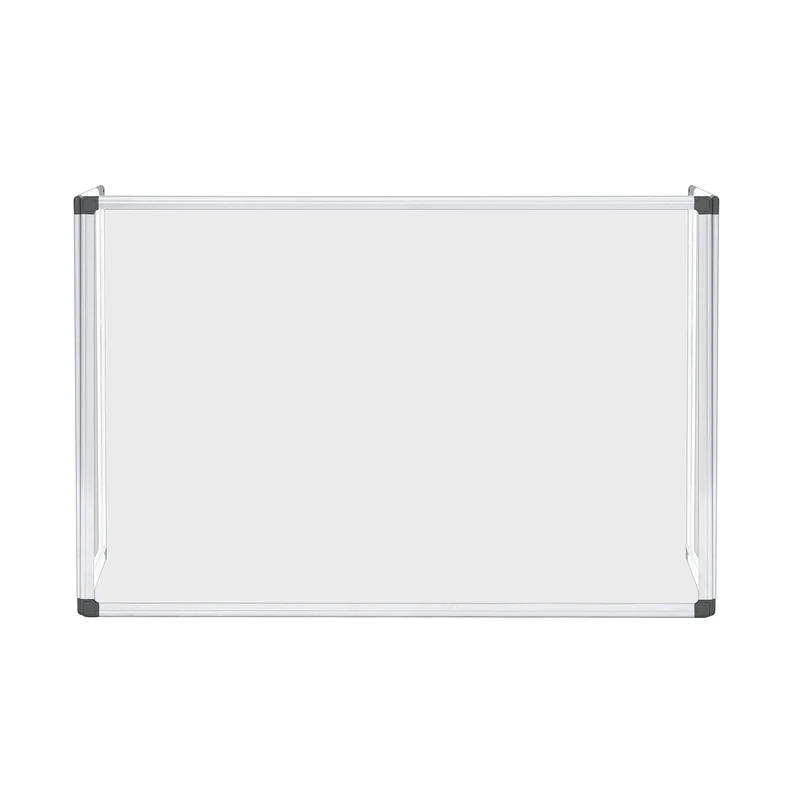 Bi-Office Trio Glass Board, Triple Glass Board with Aluminium Frame, 90 x 60 cm and Two 45 x 60 cm Boards