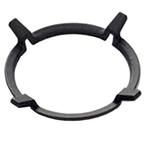 Haude 1Pc Black Wok Stands Cast Iron Wok Pan Support Rack for Burners Gas Hobs Cookers Cookers Kitchen Supplies Tool Accessories