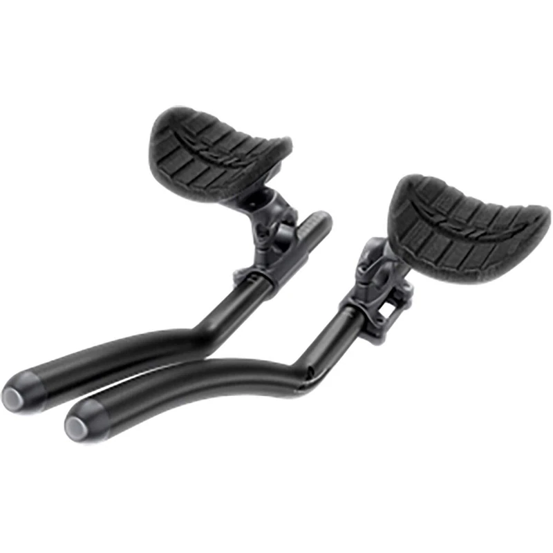 Zipp VUKA CLIP ABOVE BAR MOUNT WITH VUKA ALUMINA EVO EXTENSIONS A1 2021: BLACK 110MM RISE - Image 1