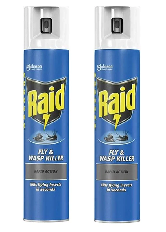 Sanicat Fly and Wasp Killer Rapid Action Spray - 2 x 300ml - Image 1