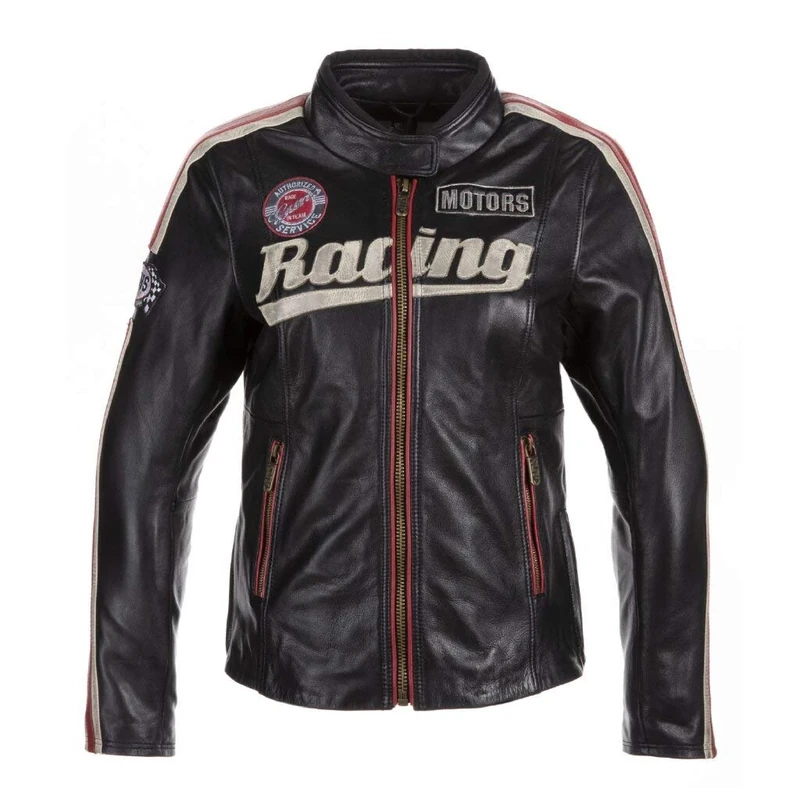 GUNS CALIFORNIA leather jacket - Women Vintage - black - M - Image 1