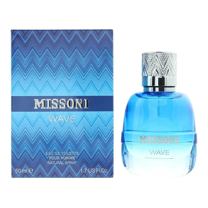MISSONI 414-58149 Fragrance Wave EDT Spray 50 ml for adults, made for long-lasting everyday fragrance wear, 50 ml