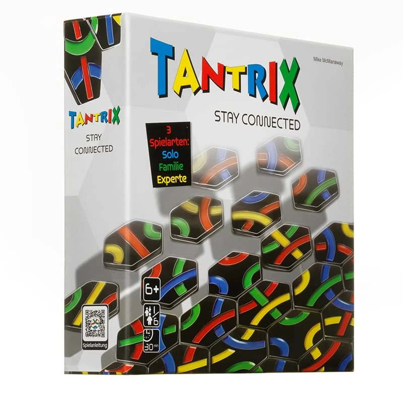 Tantrix Game Box | The Puzzle Board Game for Large and Small | Fun for the Whole Family from 2 to 6 Players | With 3 Different Game Types - Image 1