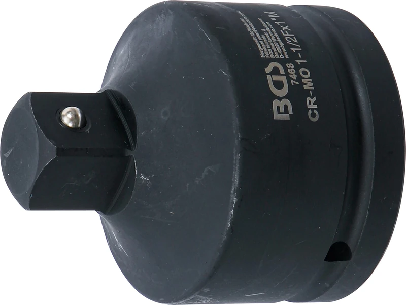 BGS 7468 | Impact Socket Adaptor | internal square 38 mm (1-1/2") - external square 25 mm (1")