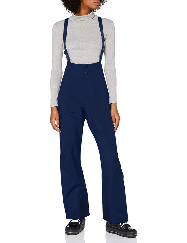 Marmot Huntley Bib Rain Pants Women's Rain Pants - Arctic Navy, Large