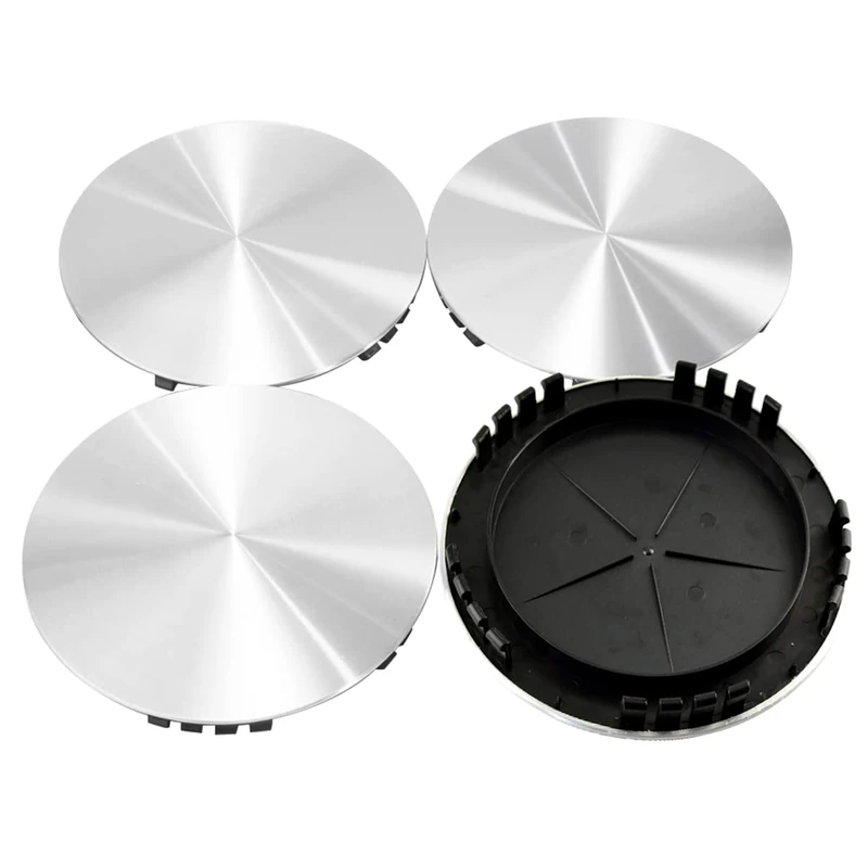 4pcs Wheel Center Caps Compatible with Chevy Van Silverado Tahoe GMC Savana 1994-2002 Sierra 1992-1999 Yukon 1995-1999 15 inch wheels