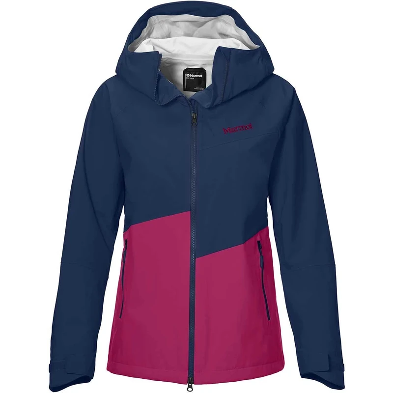 Marmot Evodry Clouds Rest Jacket Women's Jacket - Arctic Navy/Wild Rose, X-Small