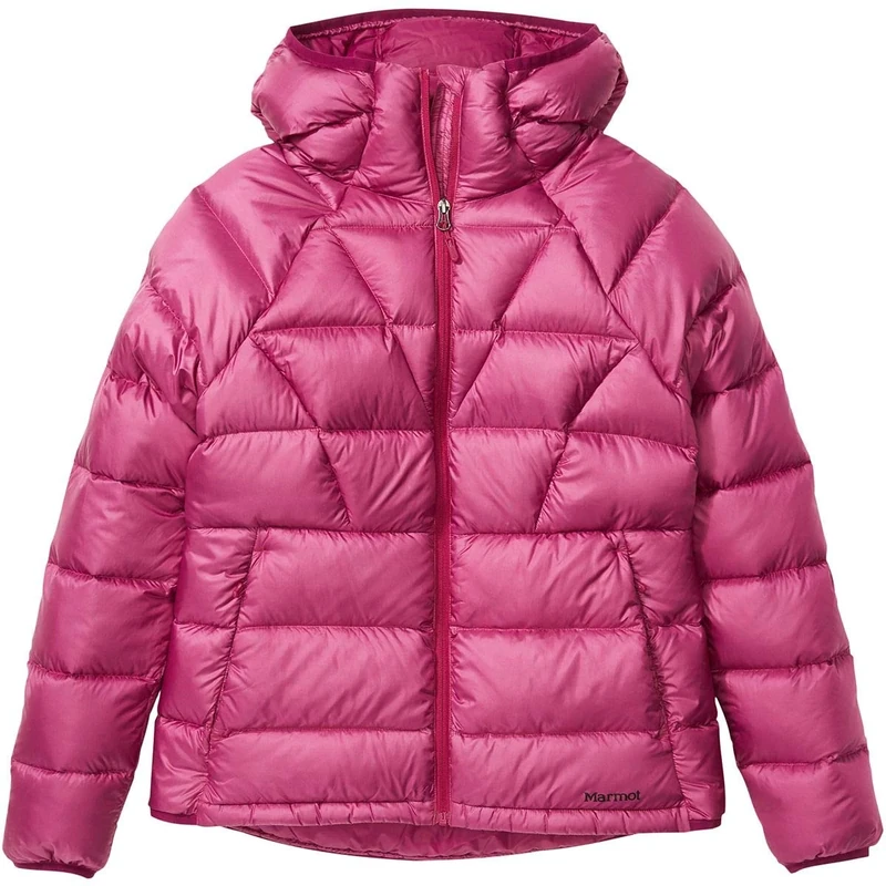 Marmot Hype Down Hooded Jacket Women's Hooded Jacket - Wild Rose, X-Small