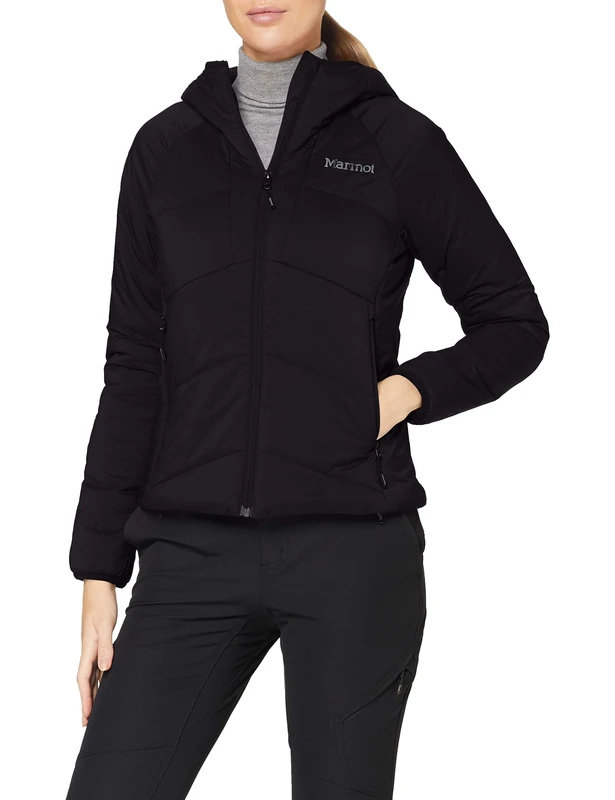 Marmot Novus 2.0 Hooded Jacket Women's Hooded Jacket - Black, Large