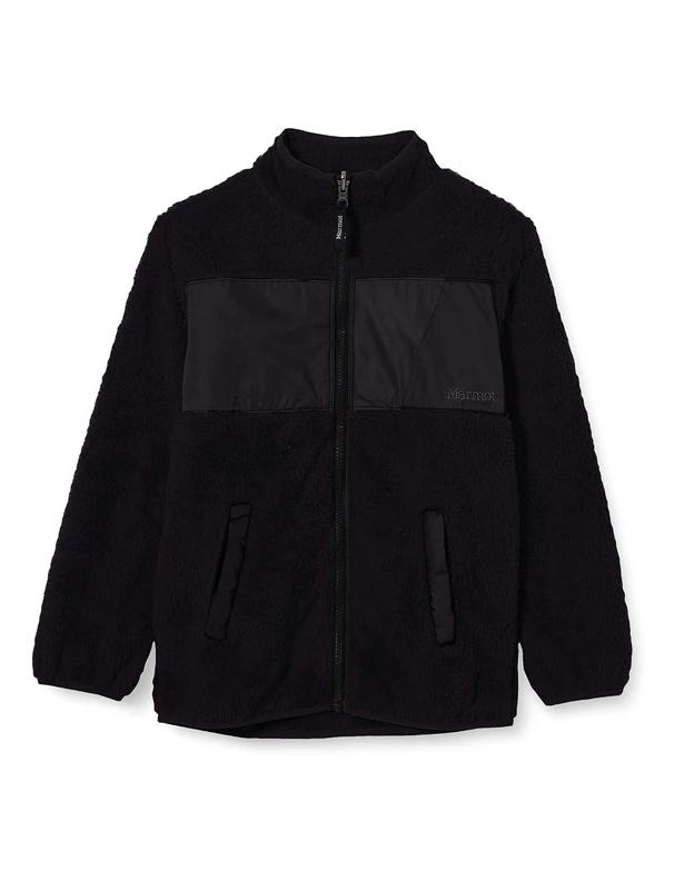 Marmot Roland Fleece Jacket Children's Fleece Jacket - Black, M