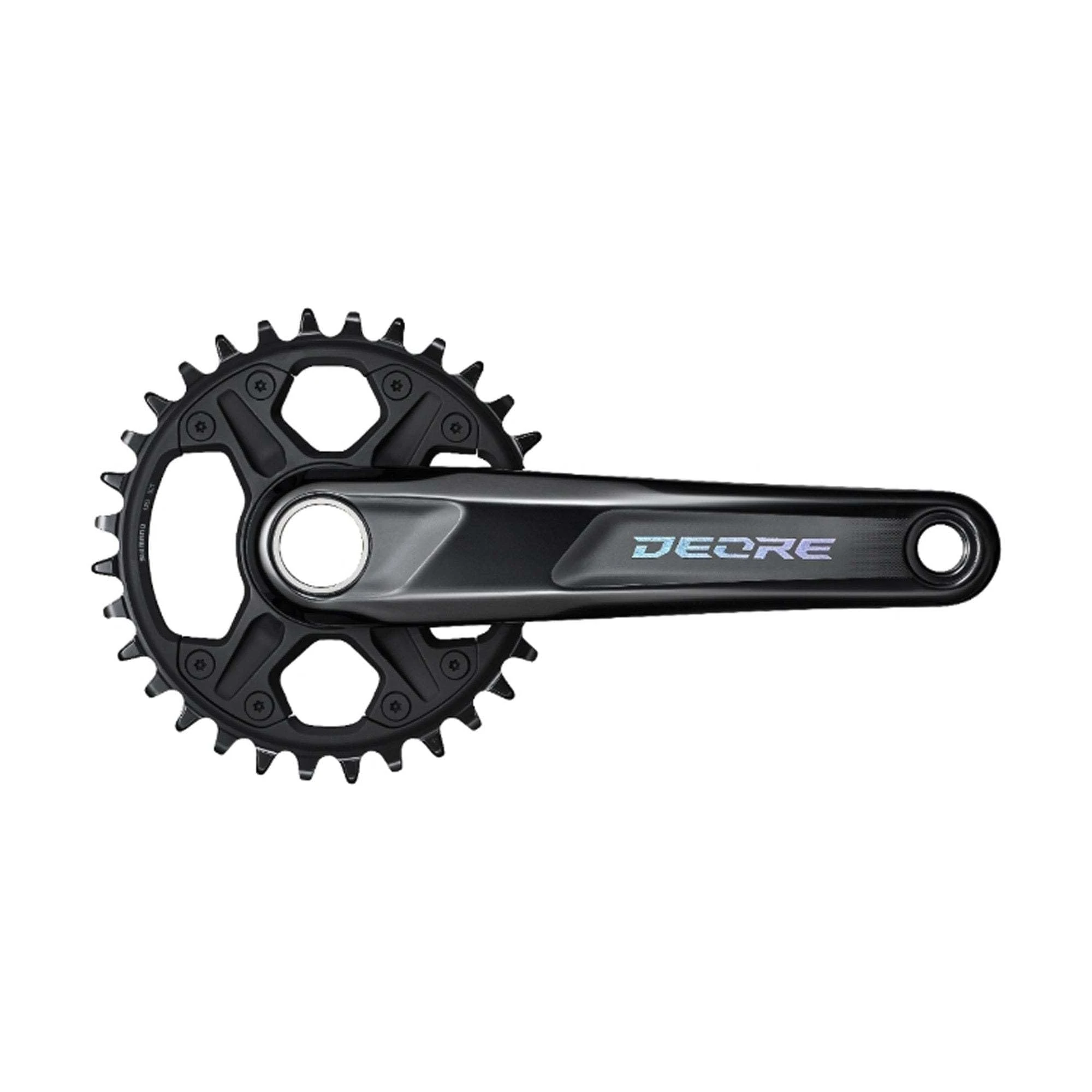 Shimano Deore FC-M6100 Deore chainset, 12-speed, 52 mm chainline, 32T, 170 mm, Black