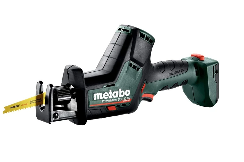 Metabo PowerMaxx SSE 12 BL (602322840) Cordless Sabre Saw 12V Li-Power in metaBOX 145