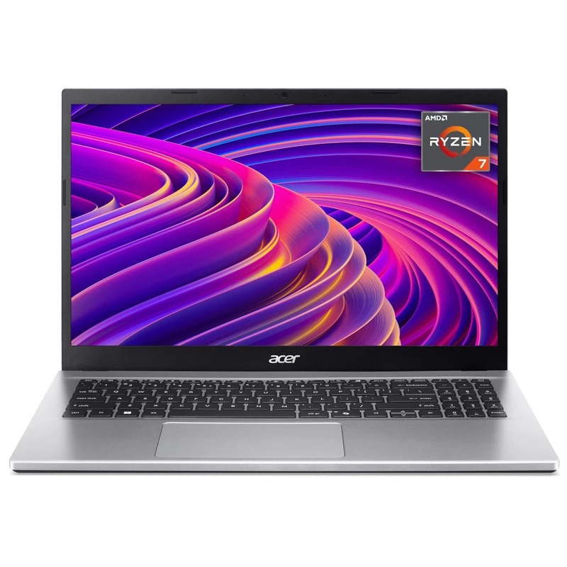 acer Aspire Go 15 AG15-42P Laptop - AMD Ryzen 7 5825U, 16GB RAM, 512GB SSD, Integrated Graphics, 15.6" Full HD LED Display, Windows 11, Silver