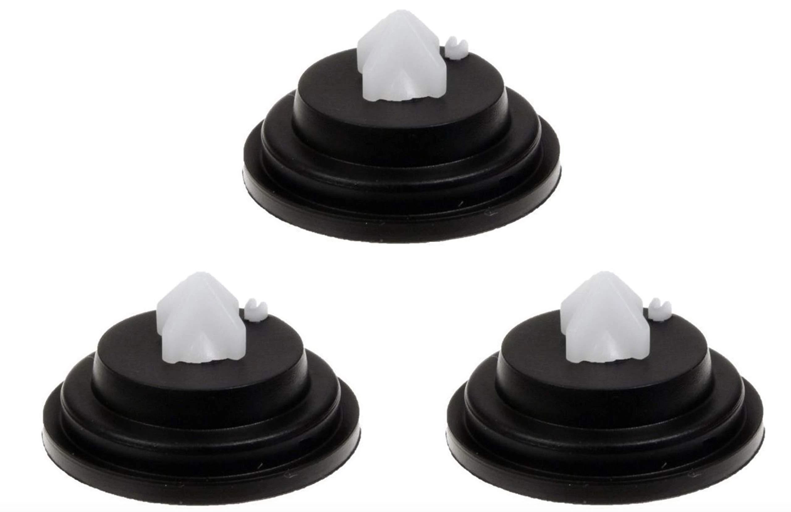 Pack of 3 Replacement Rubber Ball Valve Washers - Fits All Siamp Fill Valves