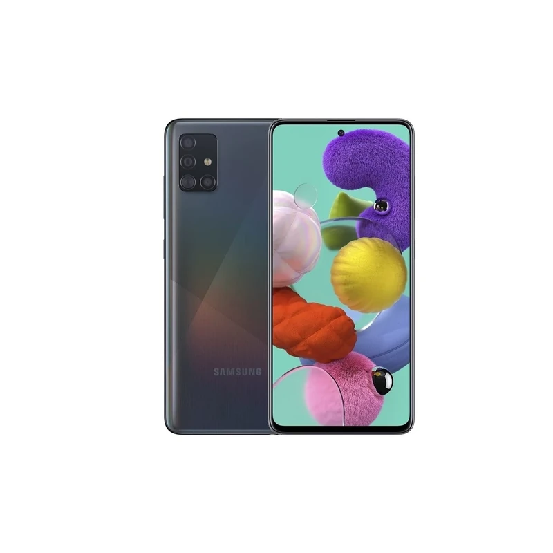 2019 Samsung Galaxy A51 Dual SIM 128GB - Prism Crush Black (Renewed)