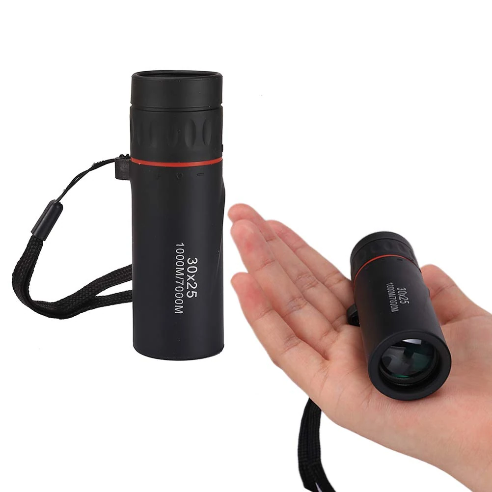 Bestevery Pocket Telescope, 30x25 HD, Waterproof, Night Vision, Portable, Black, Beginner, Adults, Outdoor Enthusiasts, Hobbyists