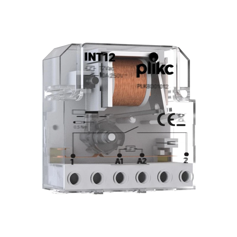 Electromechanical pulse relay (switch 12 V)