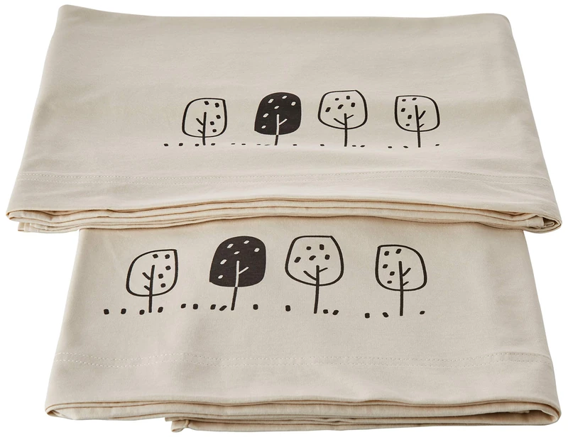 Babyclic Set of Triptych Bedding Cot and Mini Fox Bed Sheets - Image 1