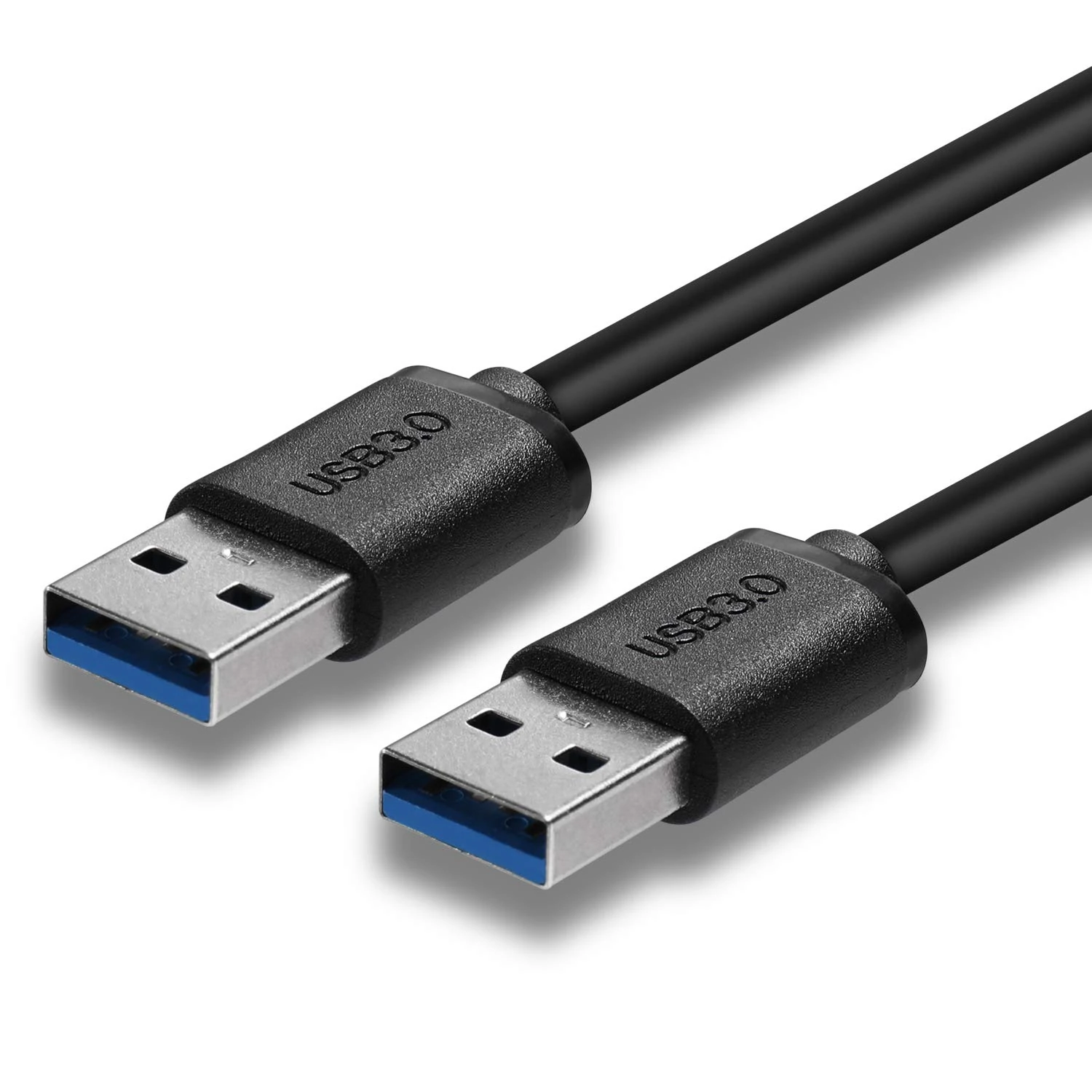 UYGHHK USB Cable, USB to USB 3.0 Type A Male to Male High Speed Data Transfer Lead for External Hard Drive, Laptop Cooler, DVD, WD My Cloud
