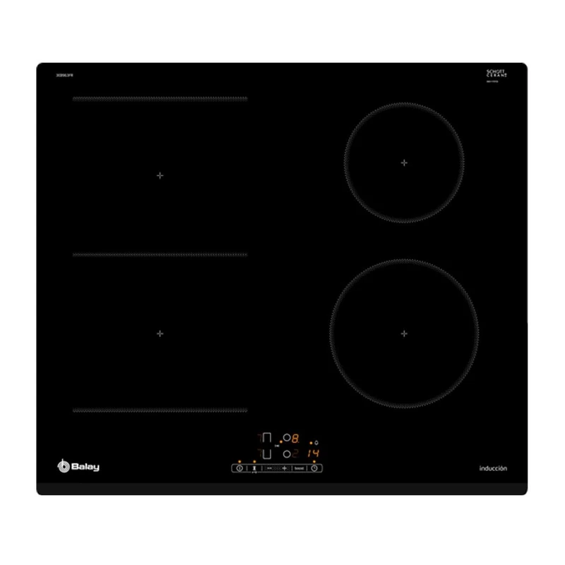 Balay 3EB963FR Hob Black Integrated 60 cm with Induction Hob 4 Zone(s) - Image 1