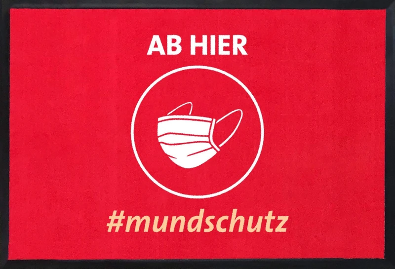 Novus Safety mat, Polyamide, red, quer 60 x 90