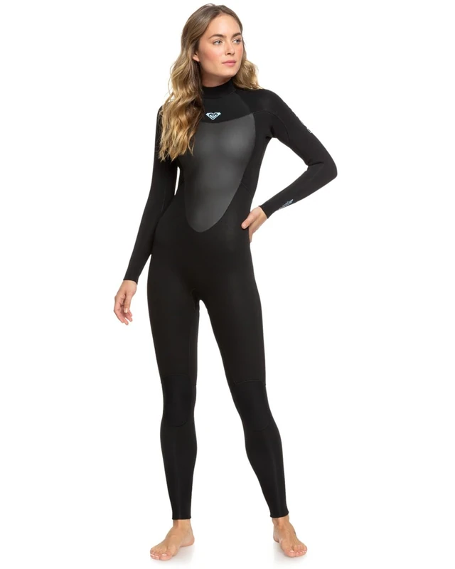 ROXY Women's 4/3 Prologue BZ GBS Wetsuit, Black, 16 ERJW103072