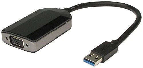 Pro Signal USB 3.0 to VGA Display Adaptor – High-Resolution 2048x1152, Extended & Mirrored Display, USB Powered, Windows & Mac Compatible