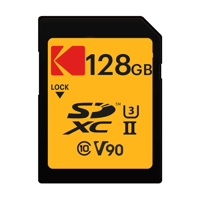 KODAK SD 128GB UHS-II U3 V90 Ultra Pro