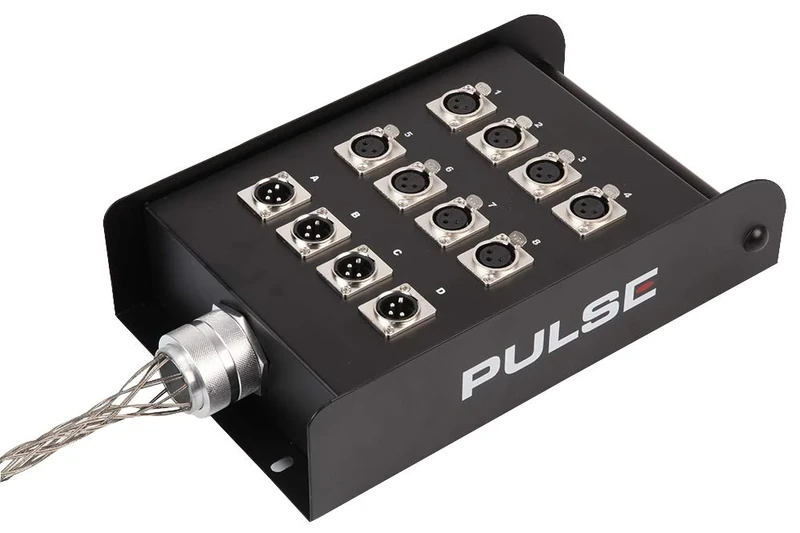 Pro Signal PSG01424 12 Way 8/4 XLR Stage Box - Image 1