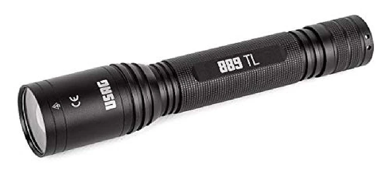 USAG U08890072 - 889 TL - LED torch in Aluminium - 680 Lumen