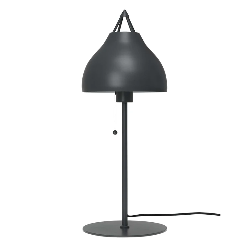 Dyberg Larsen Pyra Table Lamp, 23 cm Diameter, Matt Gray