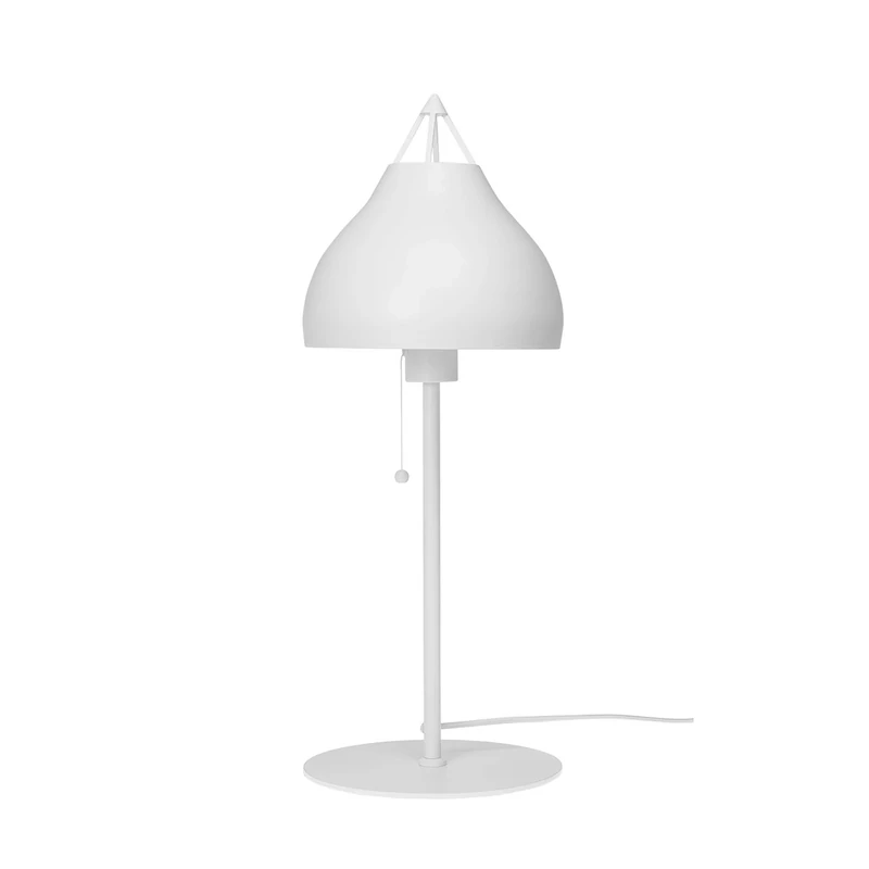 Dyberg Larsen Pyra Table Lamp, 23 cm Diameter, Matt White