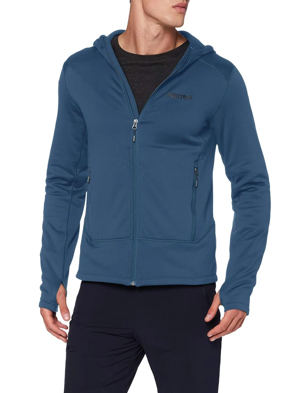 Marmot Men's Olden Polartec Pro Hoodie, mens, Hooded Sweatshirt, 11420, Stargazer, M