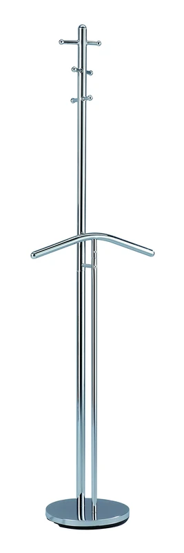 Aspect Ethan Free Coat Suit Butler/Silver Clothes Valet Stand, 49 x 30 x 176(H) cm