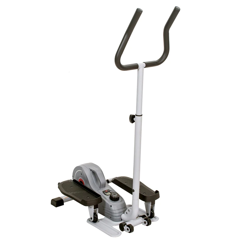 Sunny Health and Fitness Unisex's Magnetic Standing Handlebars-SF-E3988 Ellipticals, Grey, One Size