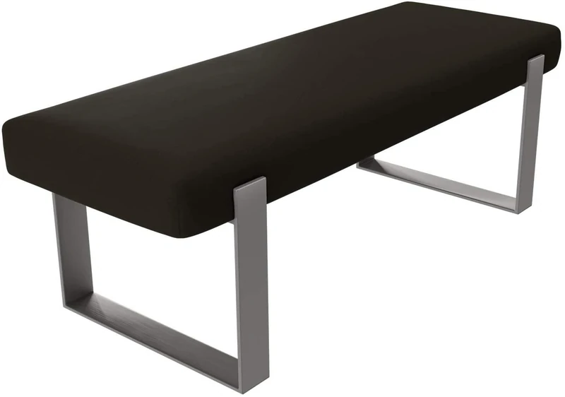 Vant Upholstered Bedroom Bed Bench - Living Room & Lounge Ottoman - 158 kg Weight Capacity (Vintage Leather Saddle Brown)