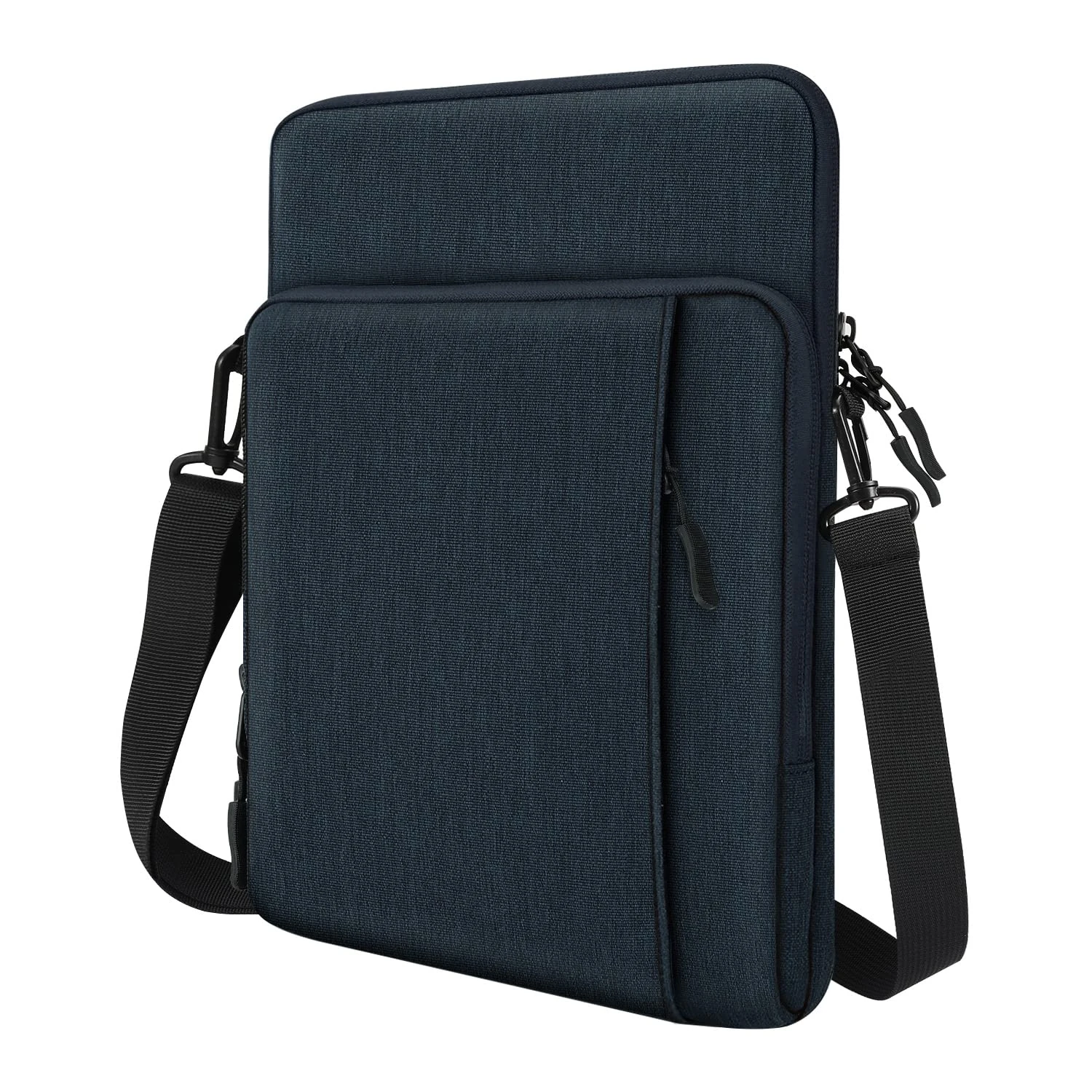 Dadanism 13 Inch Tablet Sleeve Shoulder Bag Carrying Case for iPad Pro 13" M4 2024, iPad Air 13" M3 M2, iPad Pro 12.9", Galaxy Tab S10+ Plus/S9 FE+/S9+ Plus 12.4", reMarkable Paper Pro 11.8", Indigo