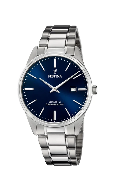 Festina Stahlband Klassisch F20511/3 Mens Wristwatch - Image 1