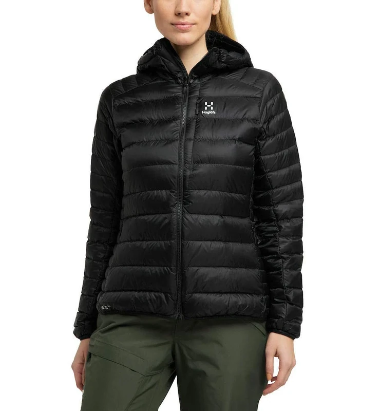 HAGLOFS 604683_2C5 ROC DOWN Q Jacket Women's TRUE BLACK Size XS