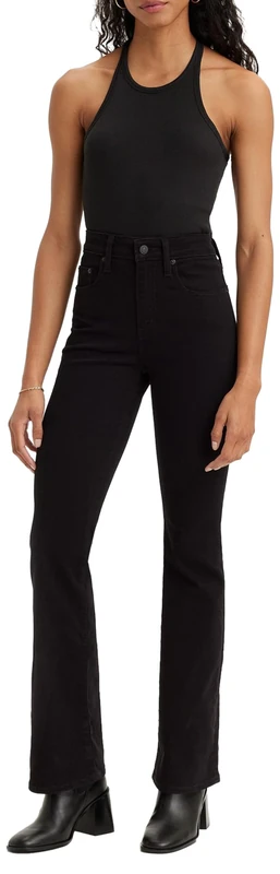 Levi's Women's Plus Size 725™ High Rise Bootcut Jeans, Black Sheep, 20 S