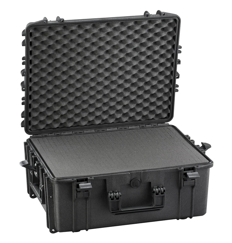 MAX Cases - Airtight Case with High Density Cubed Sponge for Carrying and Protecting Equipment and Materials, MAX540H245HDS, Internal Dimensions 594 x 473 x 270 mm
