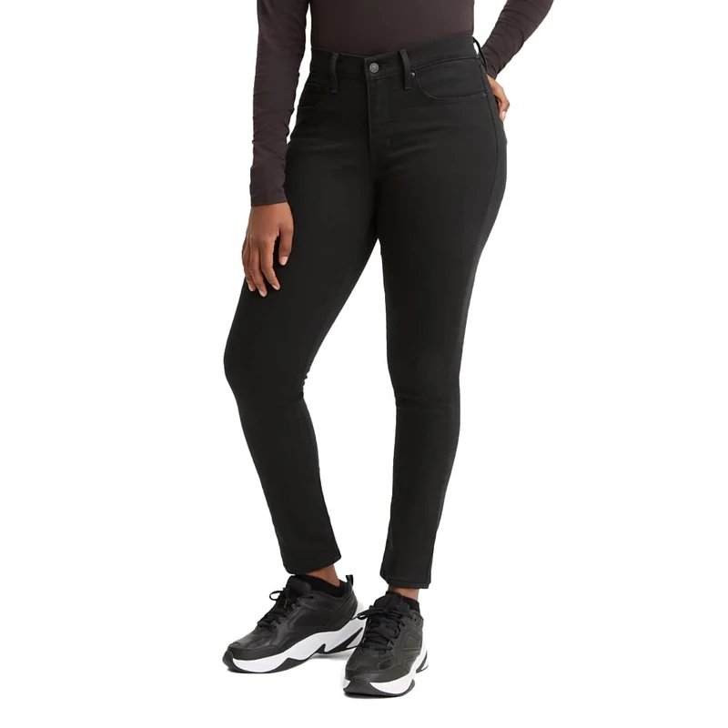 Levi's Women's 311 Shaping Skinny Jeans, Black and Black, 27W / 30L