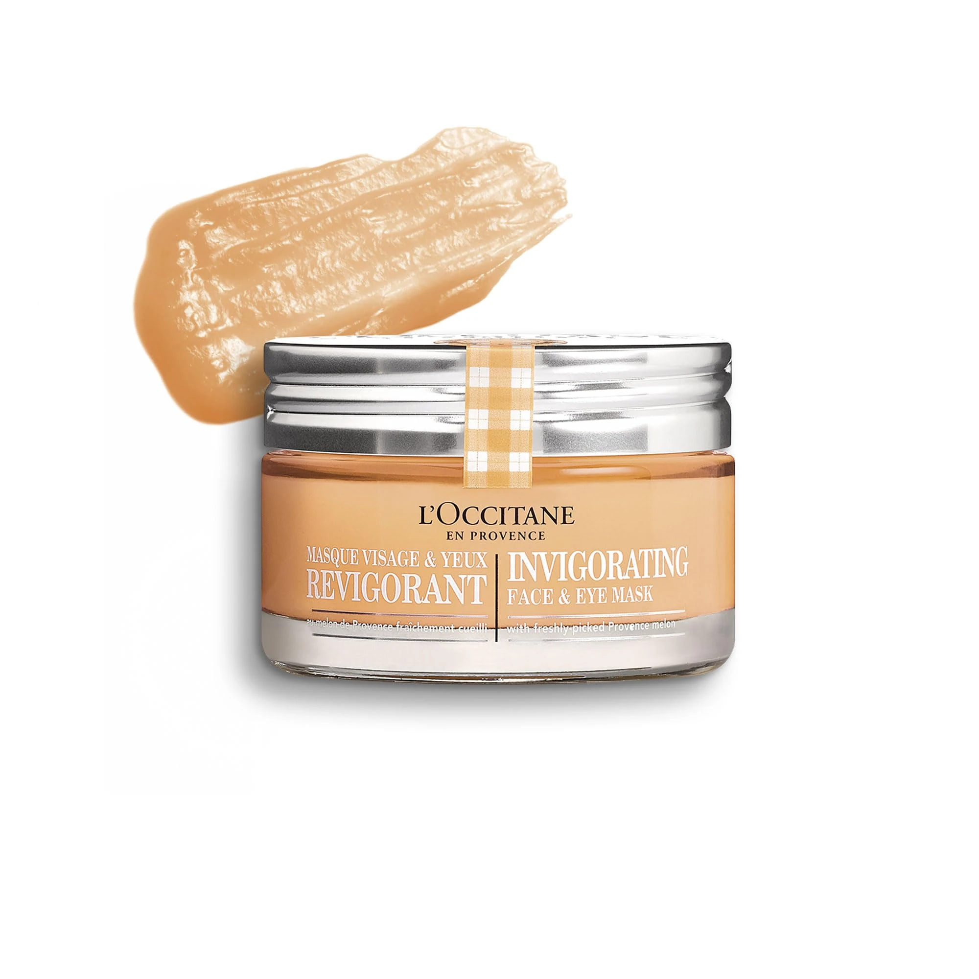 L'OCCITANE Invigorating Face & Eye Mask | Vegan & 98% Readily Biodegradable | Clean & Premium Beauty Skincare Mask for All Skin Types