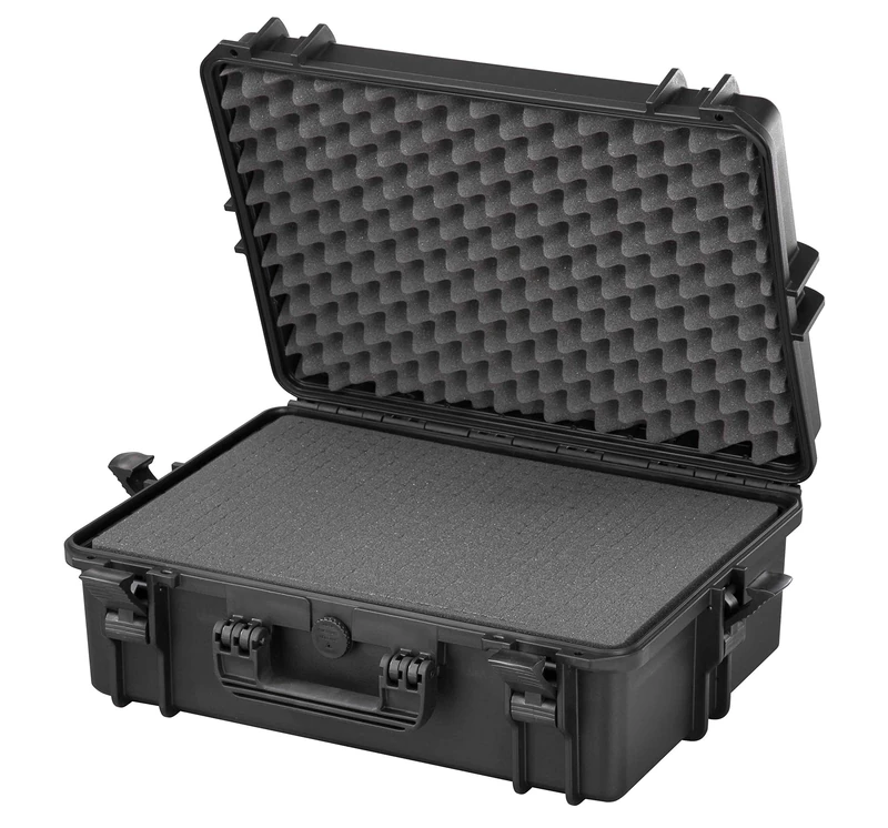 Max MAX505HDS Airtight Suitcase with High Density Cubed Sponge