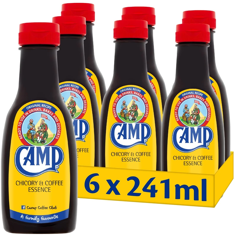 Camp Coffee Chicory & Coffee Essence 241ml (Pack of 6)