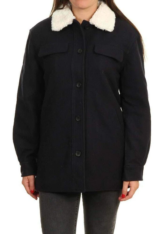 OXBOW M2janis Women's Peacoat, womens, Pea Coat, OXV916787_XDPMA, Deep Navy, FR : XS (Taille Fabricant : 0)