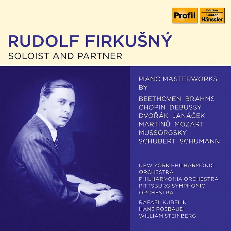 Rudolf Firku ný - soloist and partner
