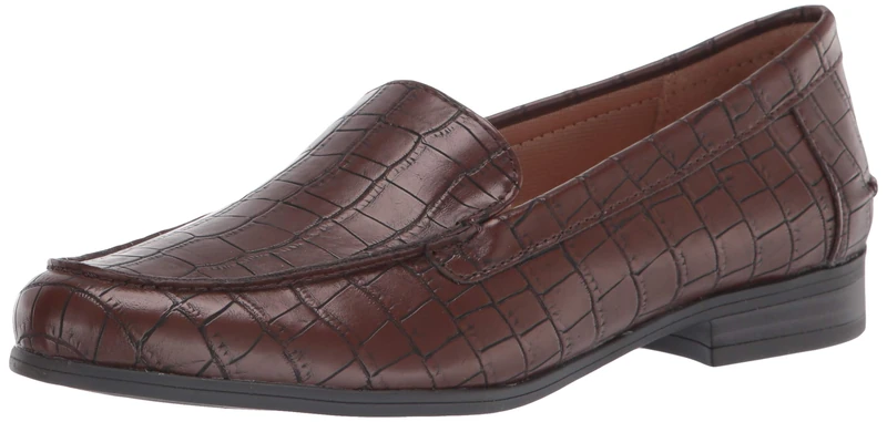 LifeStride Women's Margot Loafer, Brown, 7 UK