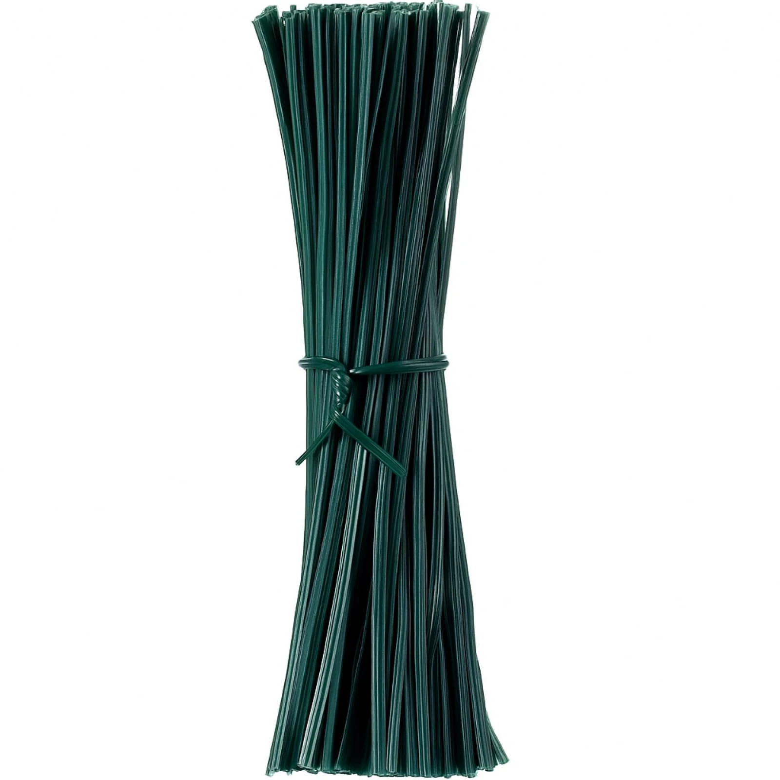 WILLBOND 200 Pcs 4.72'' Multi Function Garden Plastic Twist Tie, PE Twist Flexible Plant Ties, Garden Plant Twist Tie Garden Plant Support, Cable Ties, Large Garbage Bag Bundle