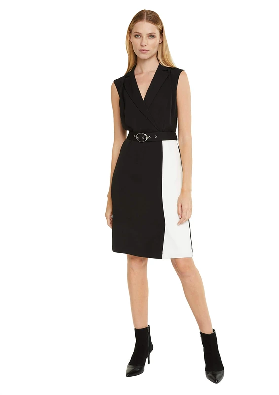 comma Women's 601.12.008.20.200.2050812 Dress, 9999, 8